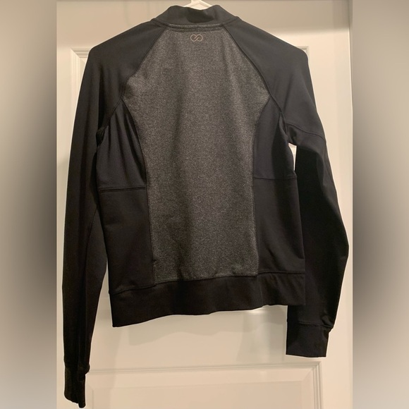 Calia Limited Edition Onyx French Terry Bomber Jacket - Picture 6 of 9